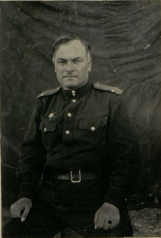 Image: Deputy Chief for Political Affairs, Lieutenant Colonel of the engineering service  N.E. Kapranov