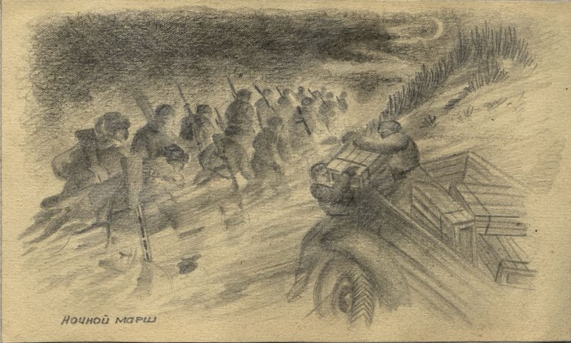 Image: Night march