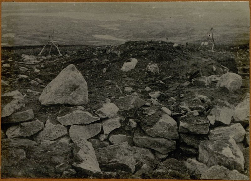Фотография: Лапландский забор, разрушенный в результате нашей артподготовки