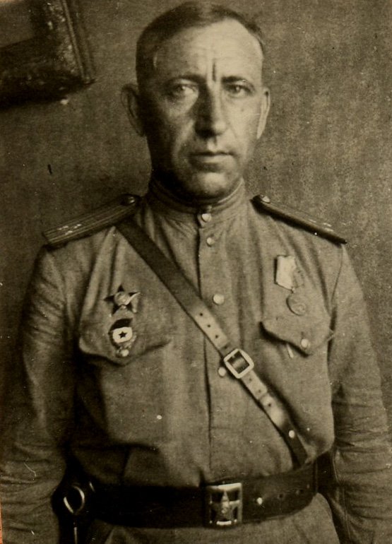 Zhigalin P. A., Guard Senior Lieutenant, party secretary of the evacuation hospital № 3659