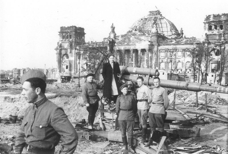 У Рейхстага. 1945 г.