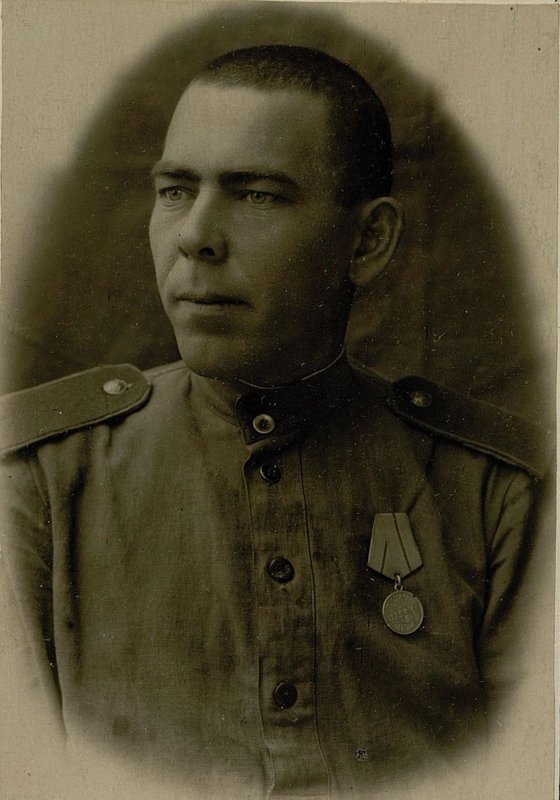 Image: Driver private soldier Goncharenko