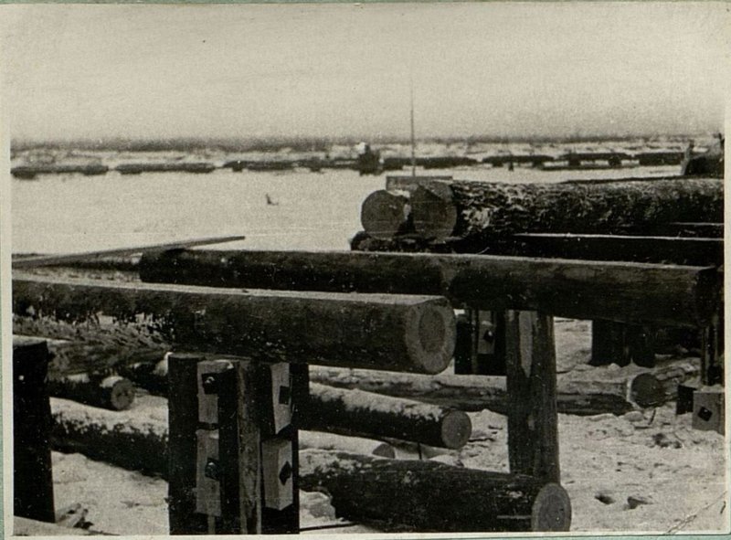 Фотография: Уложенные на сваи насадки