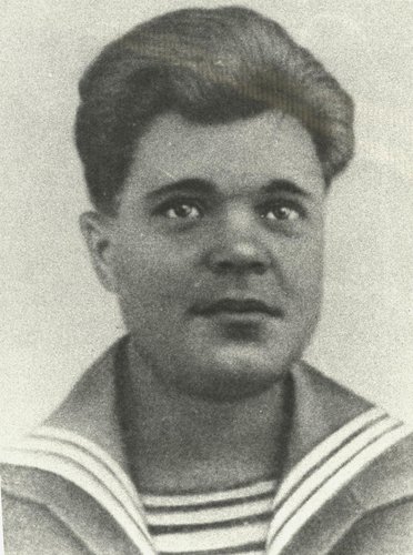 Портрет оплечный Героя Советского Союза Федорова Владимира Дмитриевича, разведчика