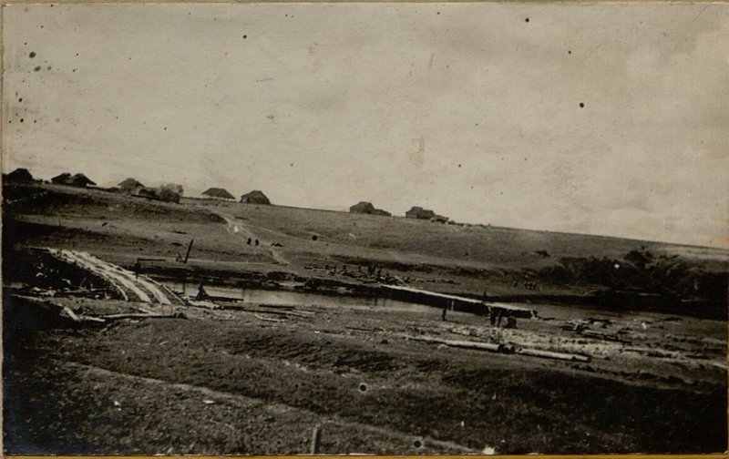 Фотография: Переправа через р. Гжать