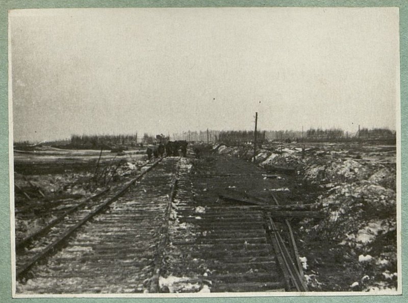 Фотография: Укладка разъезда на трассе