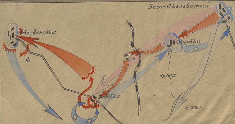 Image: Combat route of the 41st guards rifle regiment