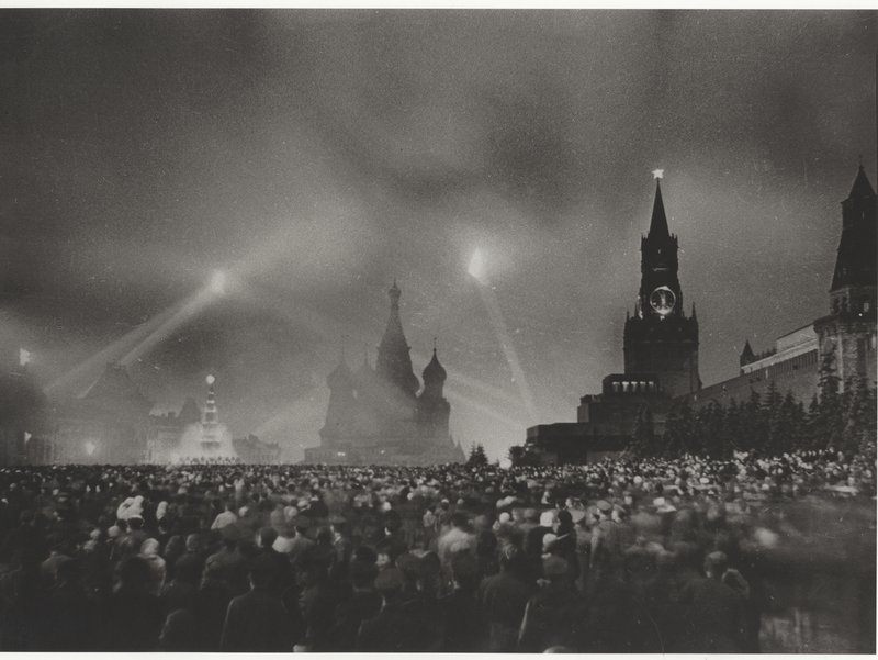 «Праздник, посвященный дню Победы в Москве.»