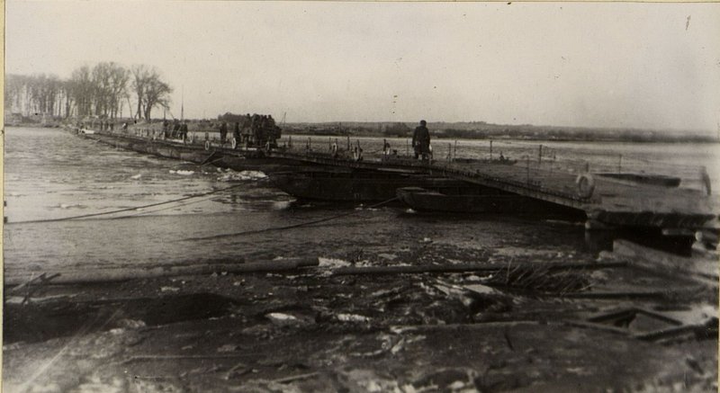 Image: Combat log of the 4th pontoon bridge brigade