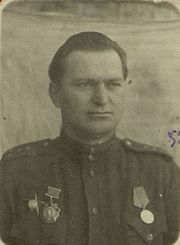 Image: Chief of Staff of the 333rd Infantry Regiment Captain Lychko