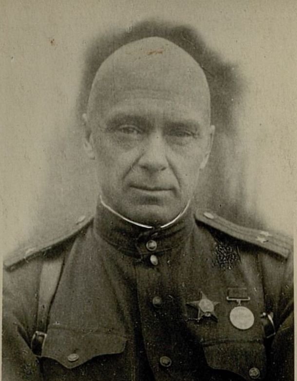 Image: Lieutenant-Colonel Obtemperansky Alexey Sergeevich. Chief of Staff of the 391st Infantry Division