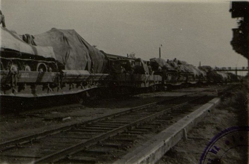 Фотография: Эшелон в пути