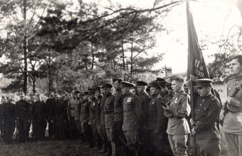 Митинг в День Победы. Германия,  г. Берлин, 9 мая 1945 г.