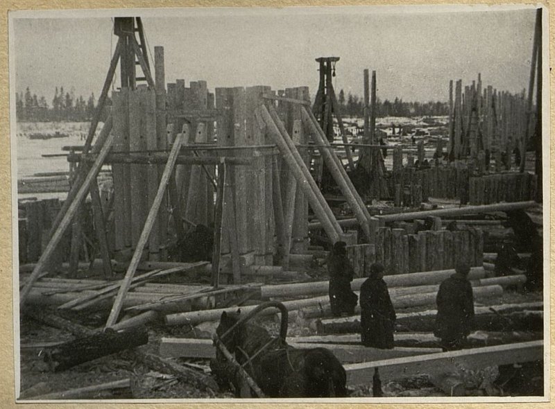 Фотография: Устройство ледозащитных ограждений больших опор