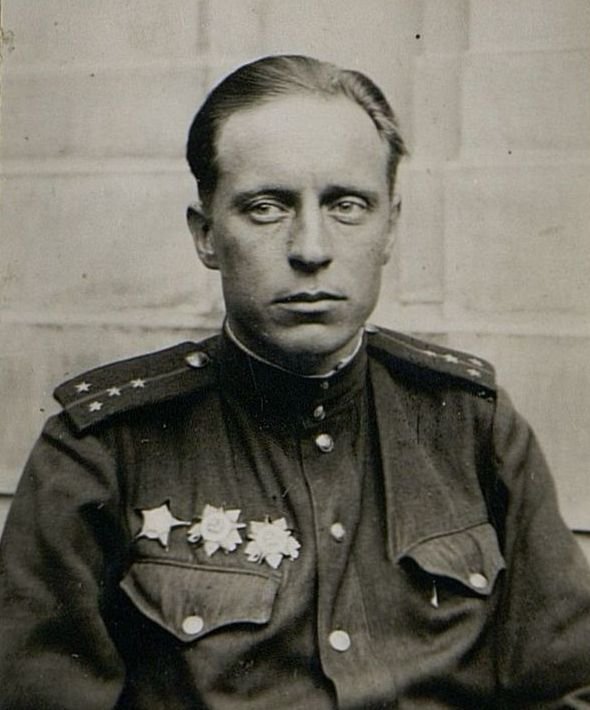 Image: Chief of Staff Captain N.I. Soldatenkov