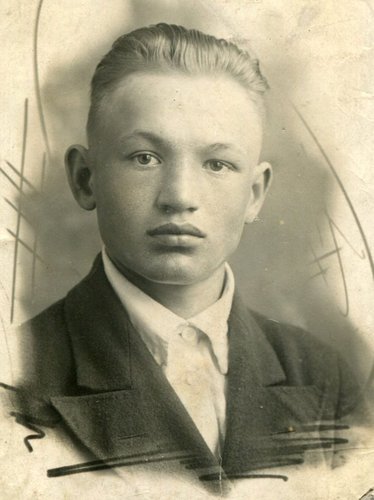 Timonov Ivan - secretary of the underground Komsomol organization of the Dmitriev partisan detachment of the 1st Kursk partisan brigade. 