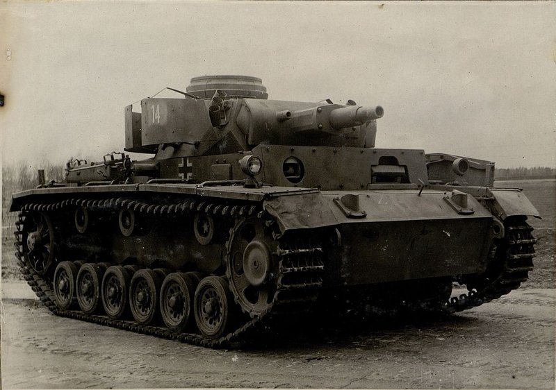 Image: Medium tank T-IV (with 75-mm long-barreled gun)