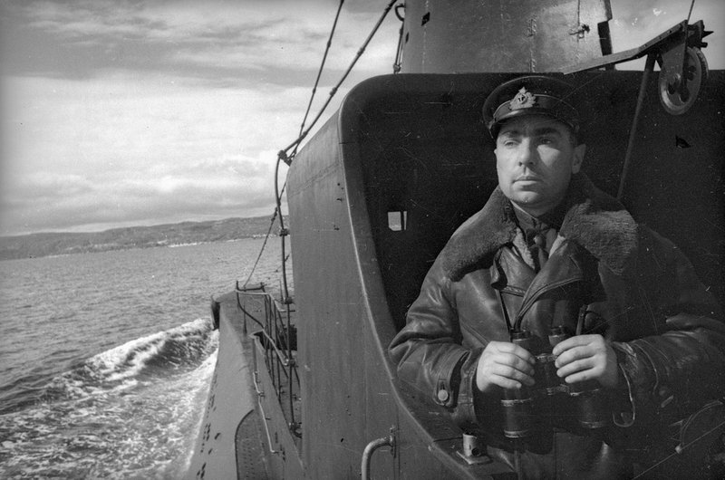 Hero of the Soviet Union Nikolai Lunin. Kola Peninsula