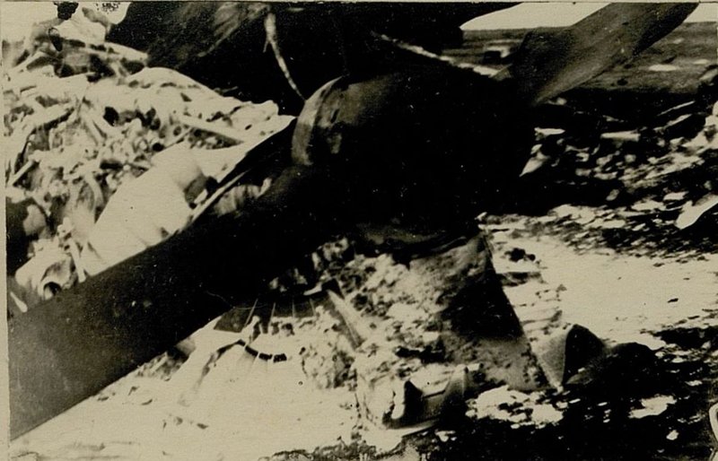 Фотография: ФВ-190 сбитый 11.02.45 г. в районе Обер-Белау