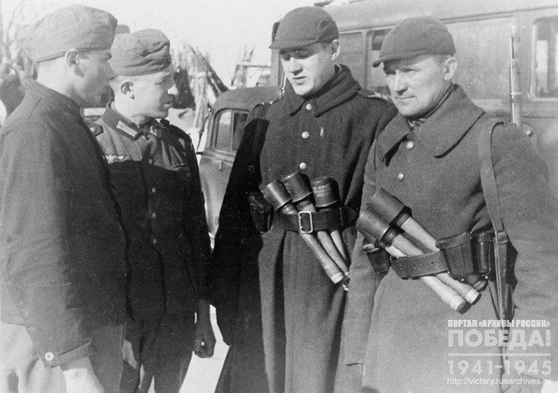 A group of Lithuanians serving in the German army