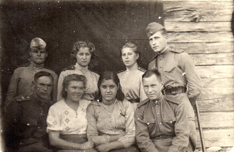 Souvenir photo. Manchuria, 1945