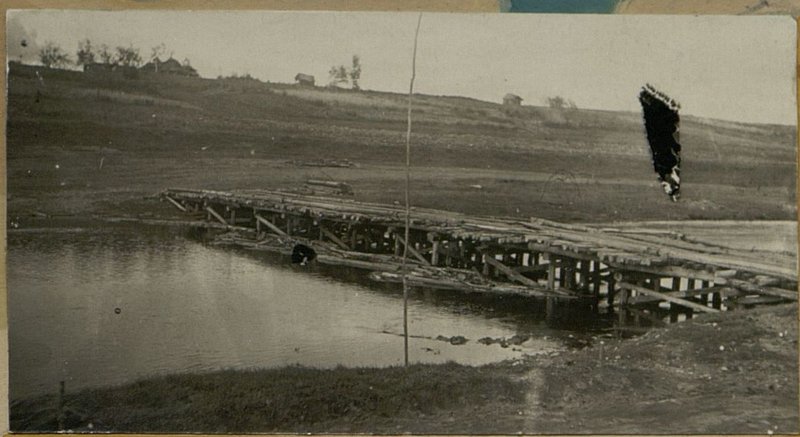 Фотография: Переправа через р. Гжать