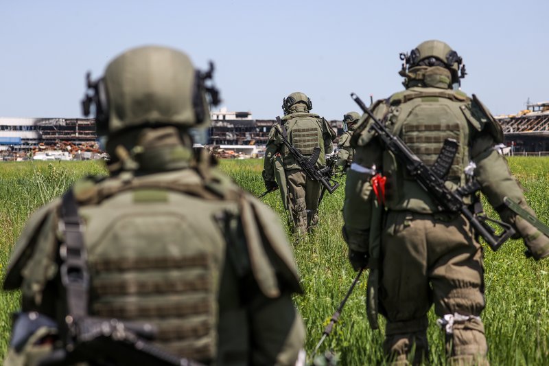 Военнослужащие Народной милиции ДНР