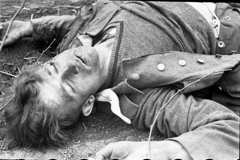 Killed German soldier (Belarus)