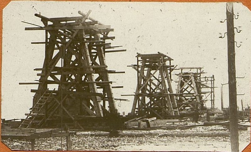 Фотография: Монтаж опор закончен