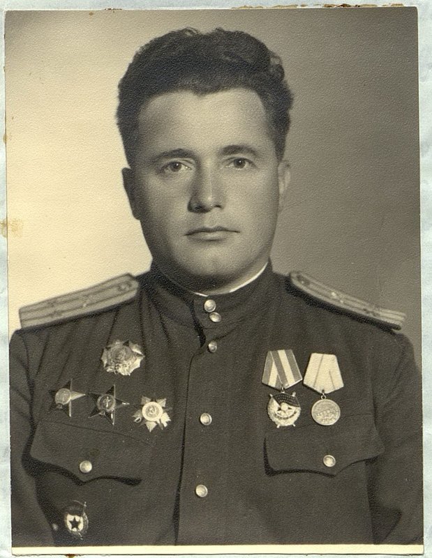 Image: Guards regiment commander Lieutenant Colonel A.P. Shiryaev