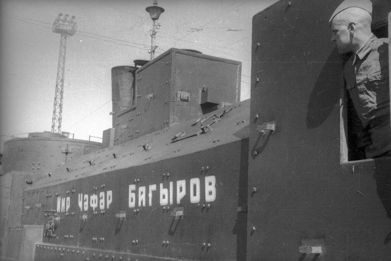 Armored train “Mir Jafar Bagirov”. Baku