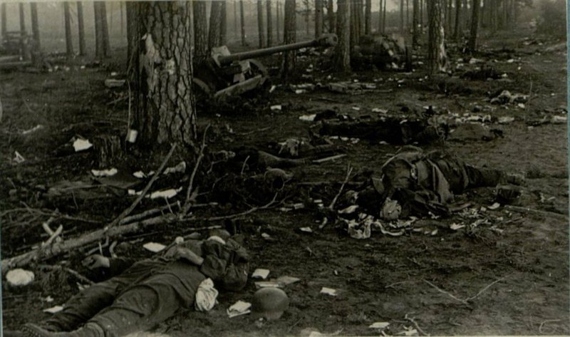 Фотография: Разгром группы немецких войск юго-восточнее гор. Берлина