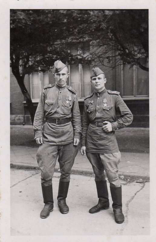 В г. Берлине. Май 1945 г.