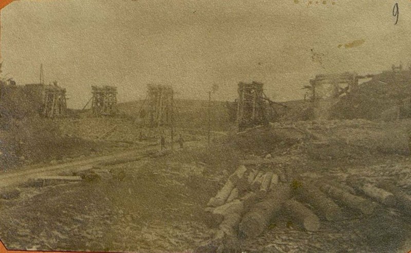 Фотография: Восстановление разрушенного путепровода на 50 км. гк 6 + 10 Тарнополь - Потуторы