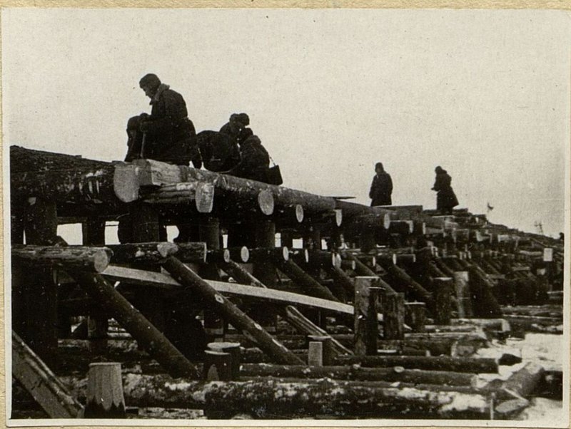 Image: Laying purlins