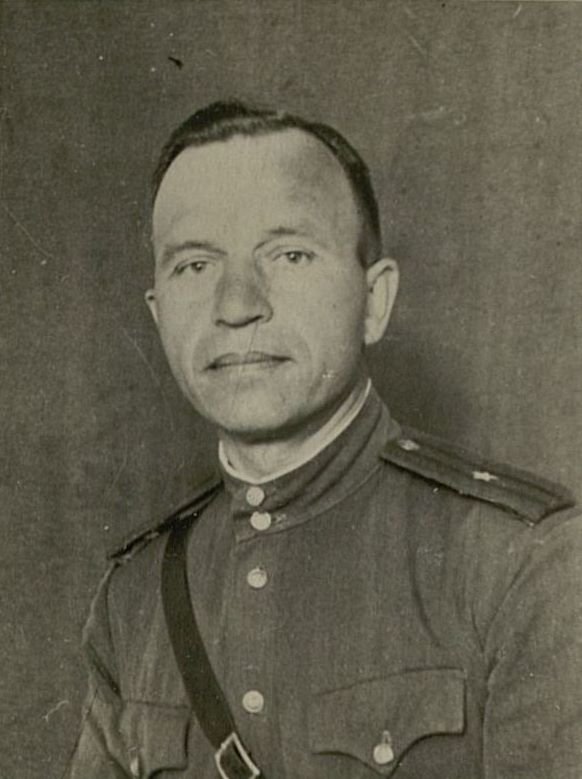 Фотография: Майор Житков Григорий Карпович. Командир 756 стрелкового полка 150 стрелковой дивизии