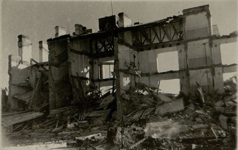 Фотография: Детский сад г. Дно взорванный немцами