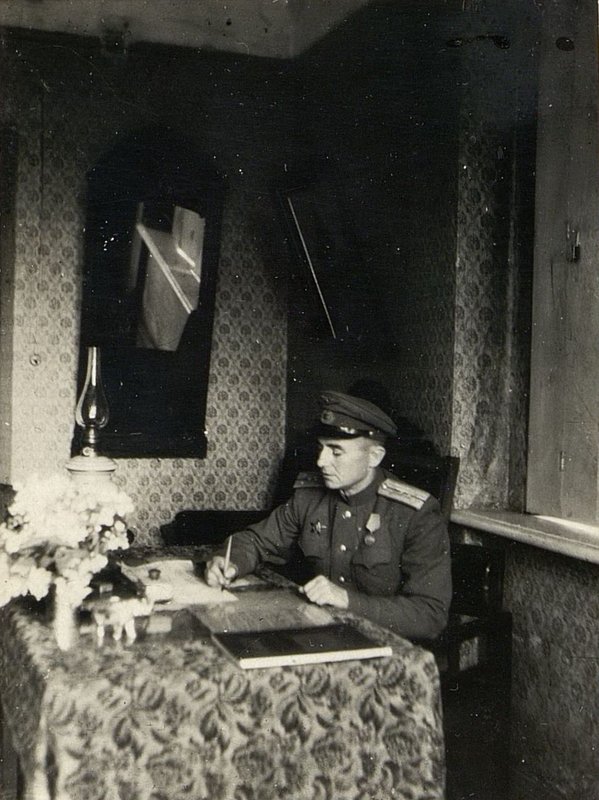 Фотография: Начальник ГАС 9 Капитан Зиновьев П.М.