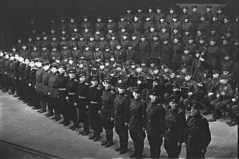 The Red Banner Ensemble of the Red Army song and dance of the Soviet Union (Finland)