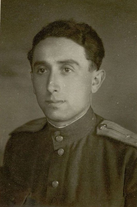 Image: Senior Assistant for Supply, Senior Technician-Lieutenant N. Ya. Sapozhnikov