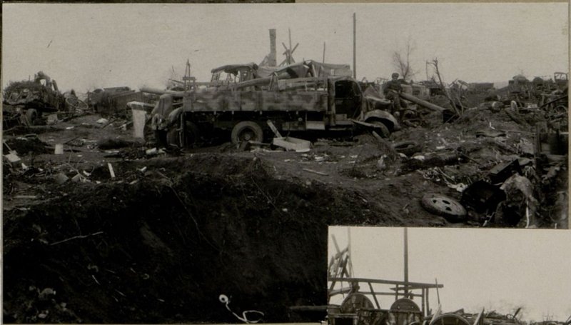 Фотография: Результаты действий нашей авиации в районе Фоллендорф