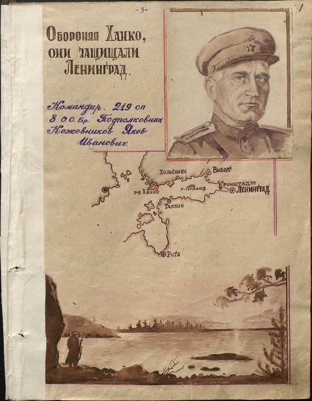 Original image: Commander of the 219th Infantry Regiment of the 8th Separate Infantry Brigade Lieutenant Colonel Kozhevnikov Yakov Ivanovich