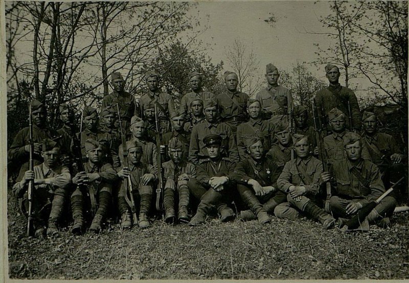 Image: The battalion team that served the exercises of the command staff of the Inzhvoysk army