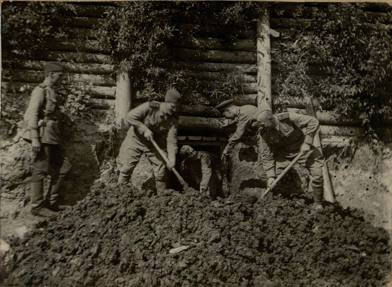 Фотография: Устройство минной галереи