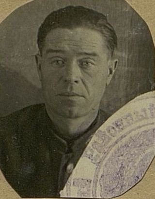 Image: Political instructor of the 1st mortar company Vasily Ivanovich Borshevnikov