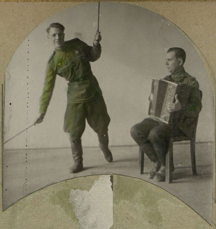 Image: Dance performances performed by foreman Yemelyanov