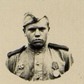 Image: Red Army soldier  Bludov Ashirov Usman