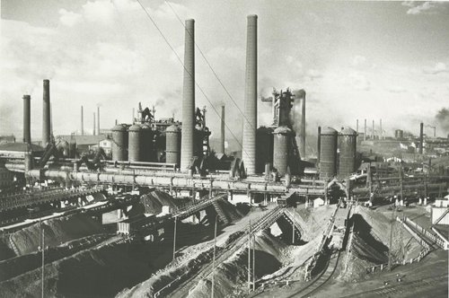 Днепродзержинский металлургический завод. Днепродзержинск, 1941 г.