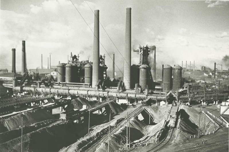 Днепродзержинский металлургический завод. Днепродзержинск, 1941 г.
