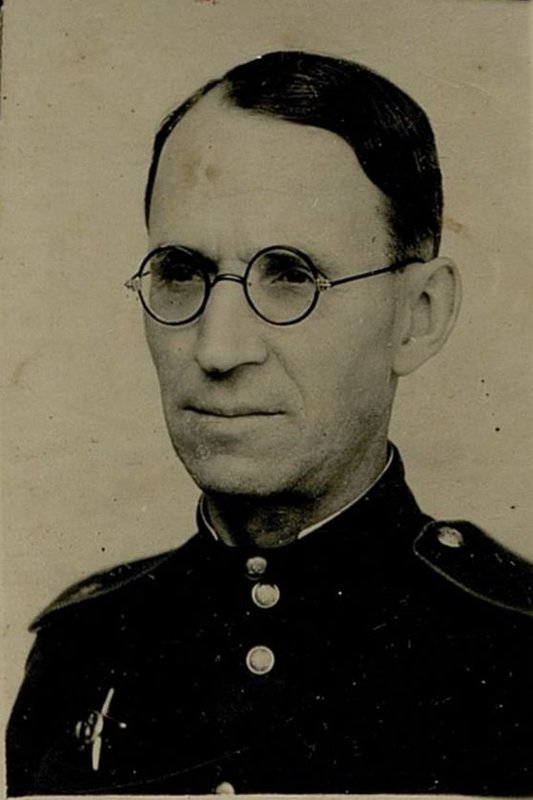 Image: Colonel of administrative service Baranov Ivan Dmitrievich. Head of the Human Resources Department of UKART of the North-Western Front